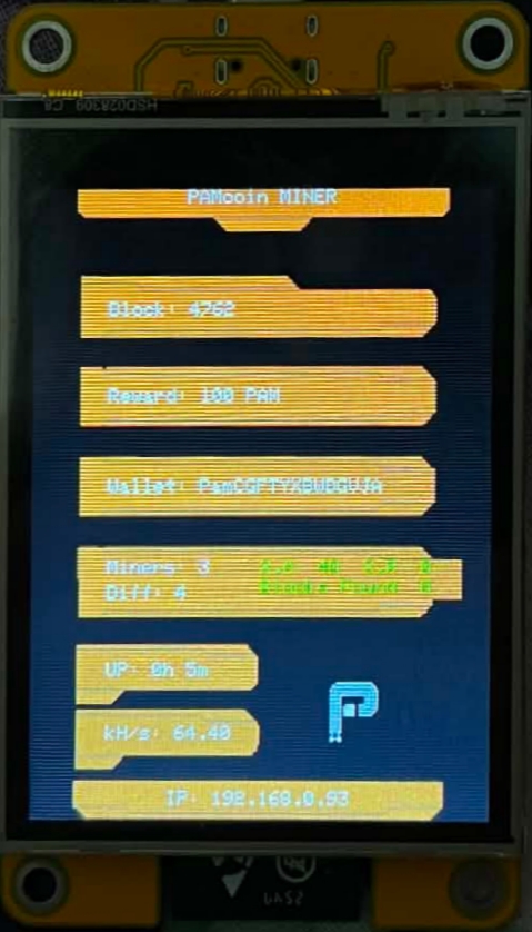 Cheap Yellow Display